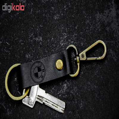 جاسوئیچی خودرو چرمینه اسپرت طرح بی ام و کد 47JKS