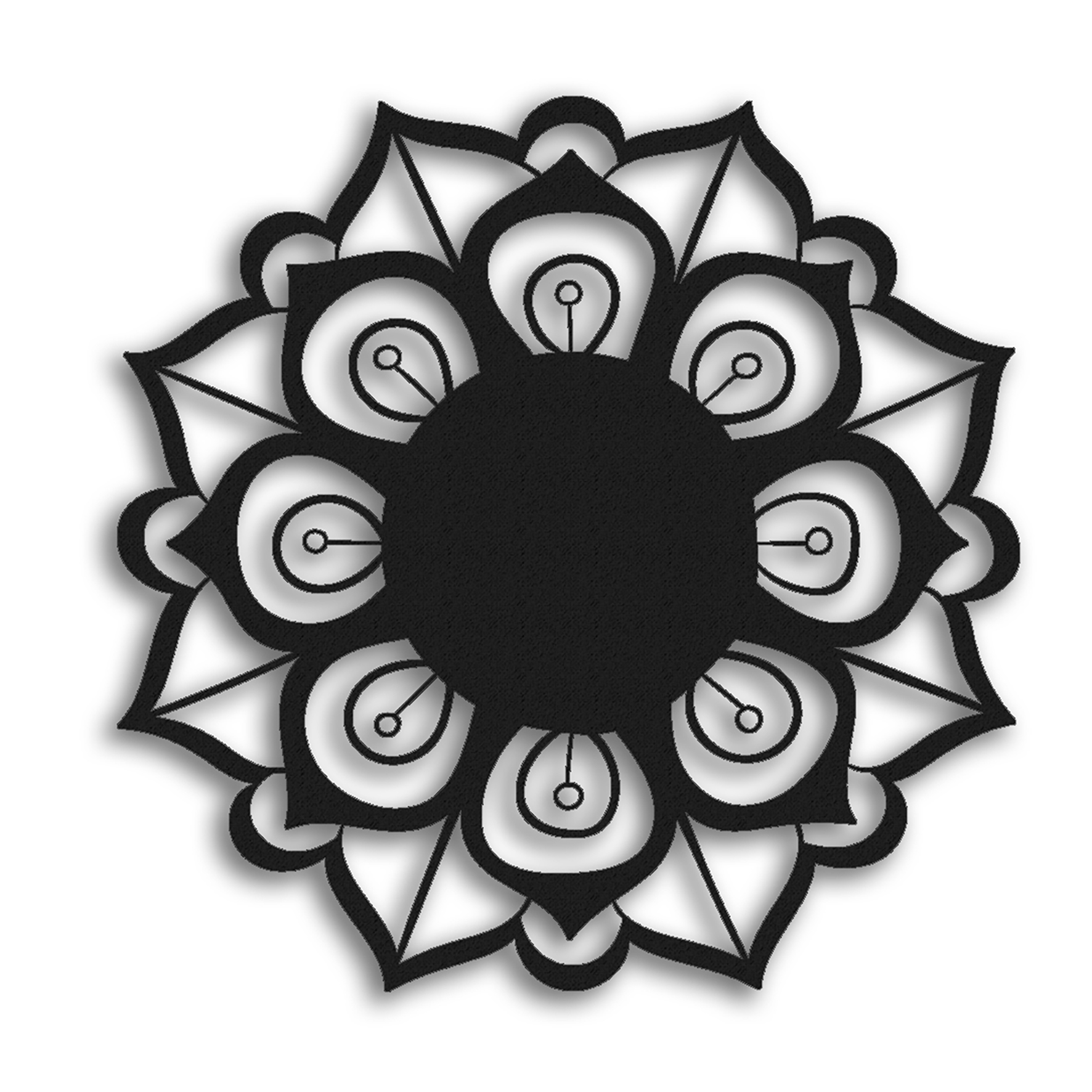 دیوارکوب طرح گل مدل fl-s02