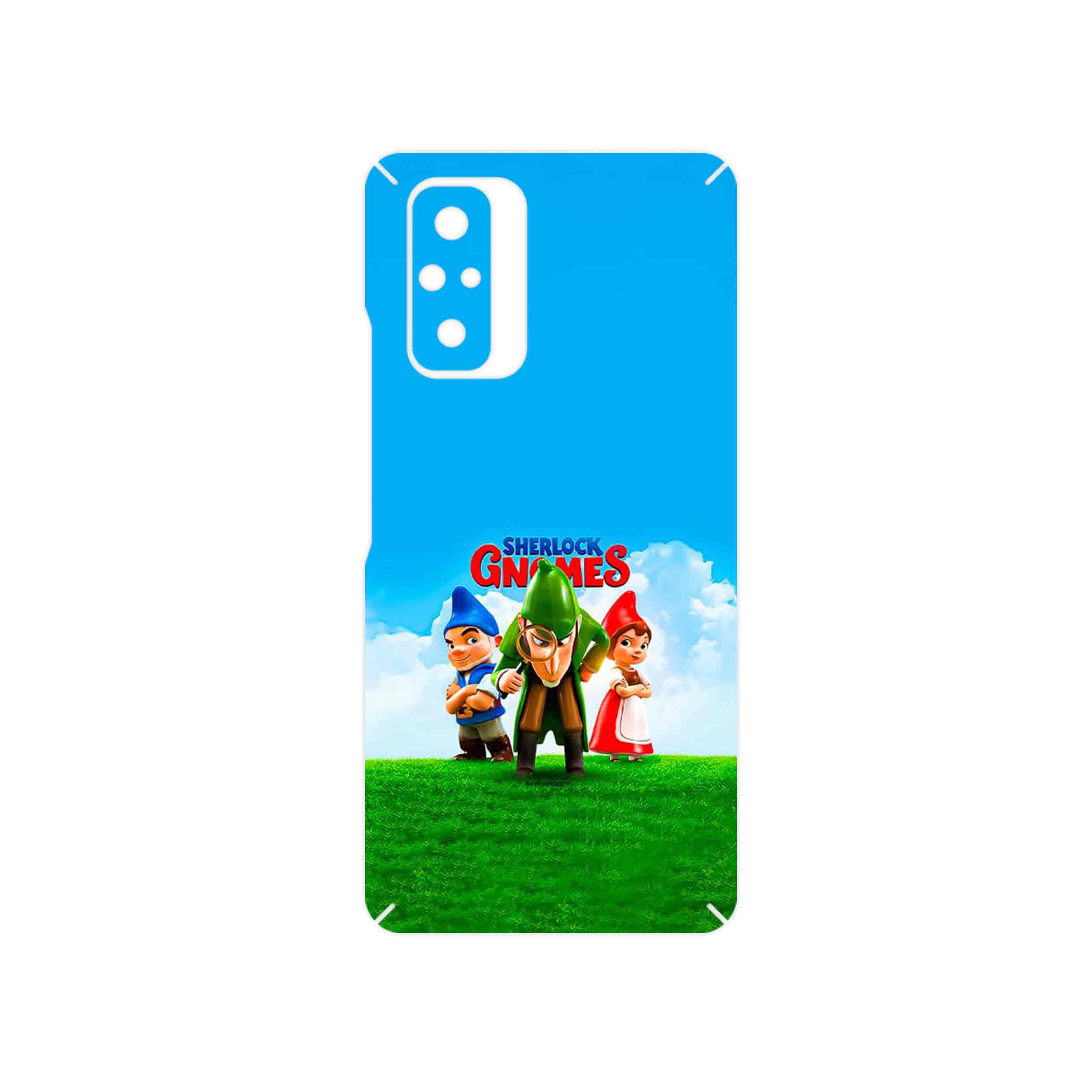 برچسب پوششی ماهوت مدل Sherlock Gnomes مناسب برای گوشی موبایل شیائومی Redmi Note 10 Pro Max