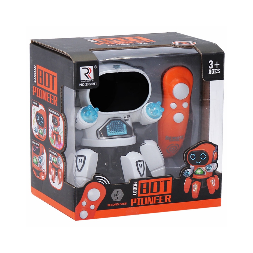 ربات اسباب بازی  مدل هشت پا کنترلی