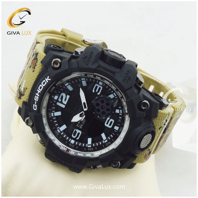 ساعت مچی اسپرت کاسیو جیشاک G-shock دو زمانه