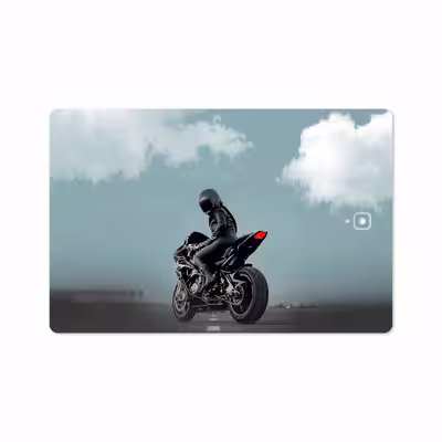 برچسب پوششی ماهوت مدل Motorcycling مناسب برای تبلت سامسونگ Galaxy Tab S4 10.5 2018 T830