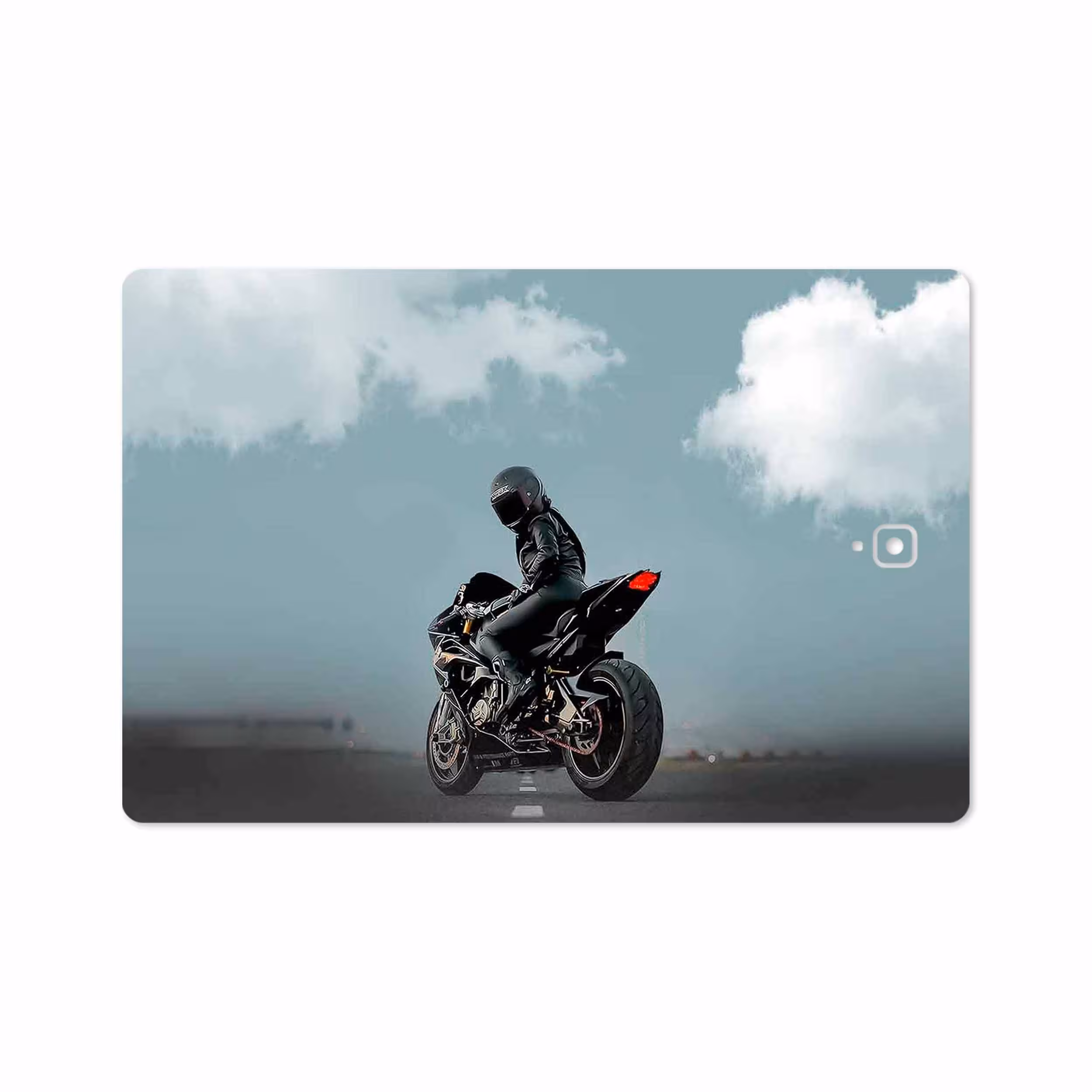 برچسب پوششی ماهوت مدل Motorcycling مناسب برای تبلت سامسونگ Galaxy Tab S4 10.5 2018 T830