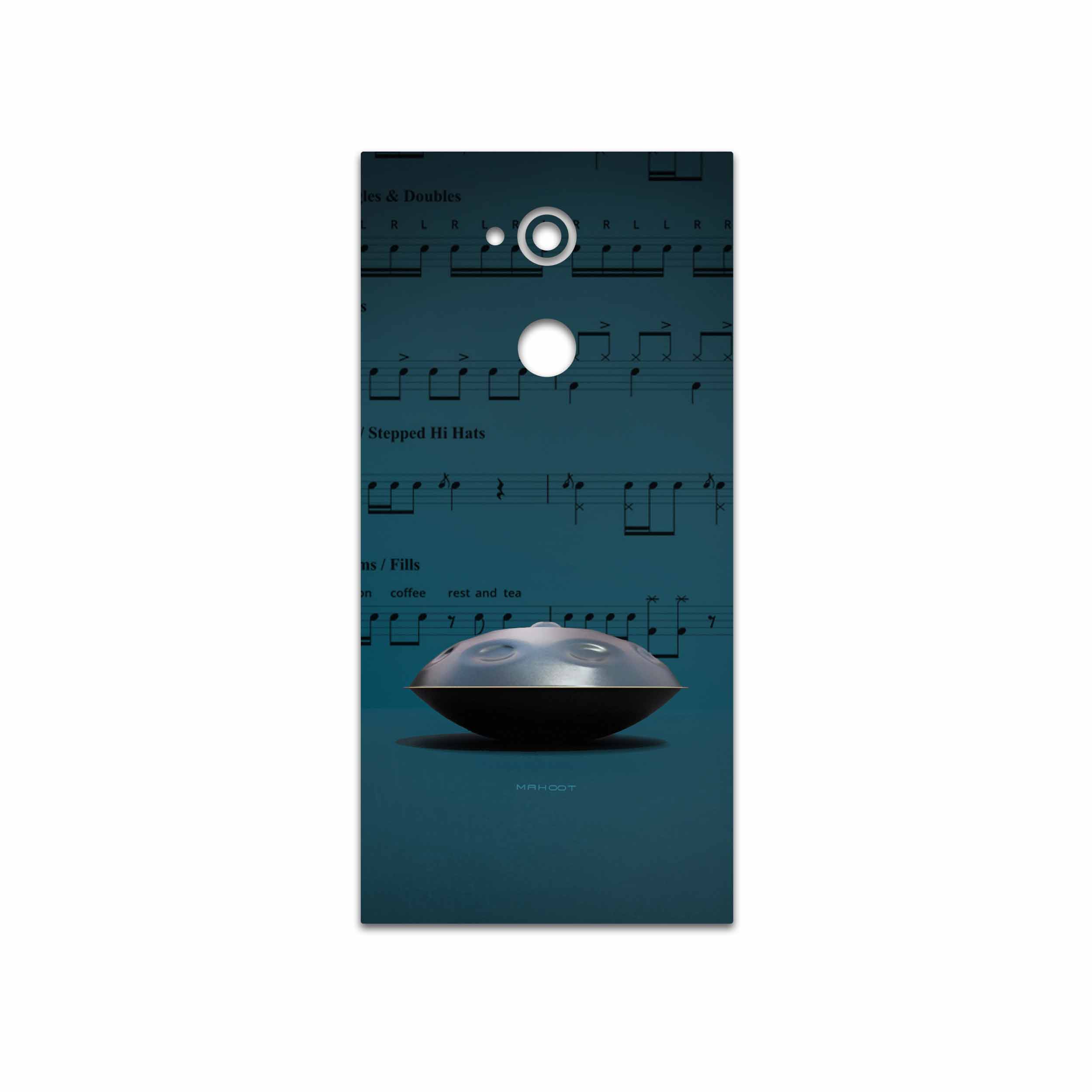 برچسب پوششی ماهوت مدل Hang Instrument مناسب برای گوشی موبایل سونی Xperia XA2 Ultra