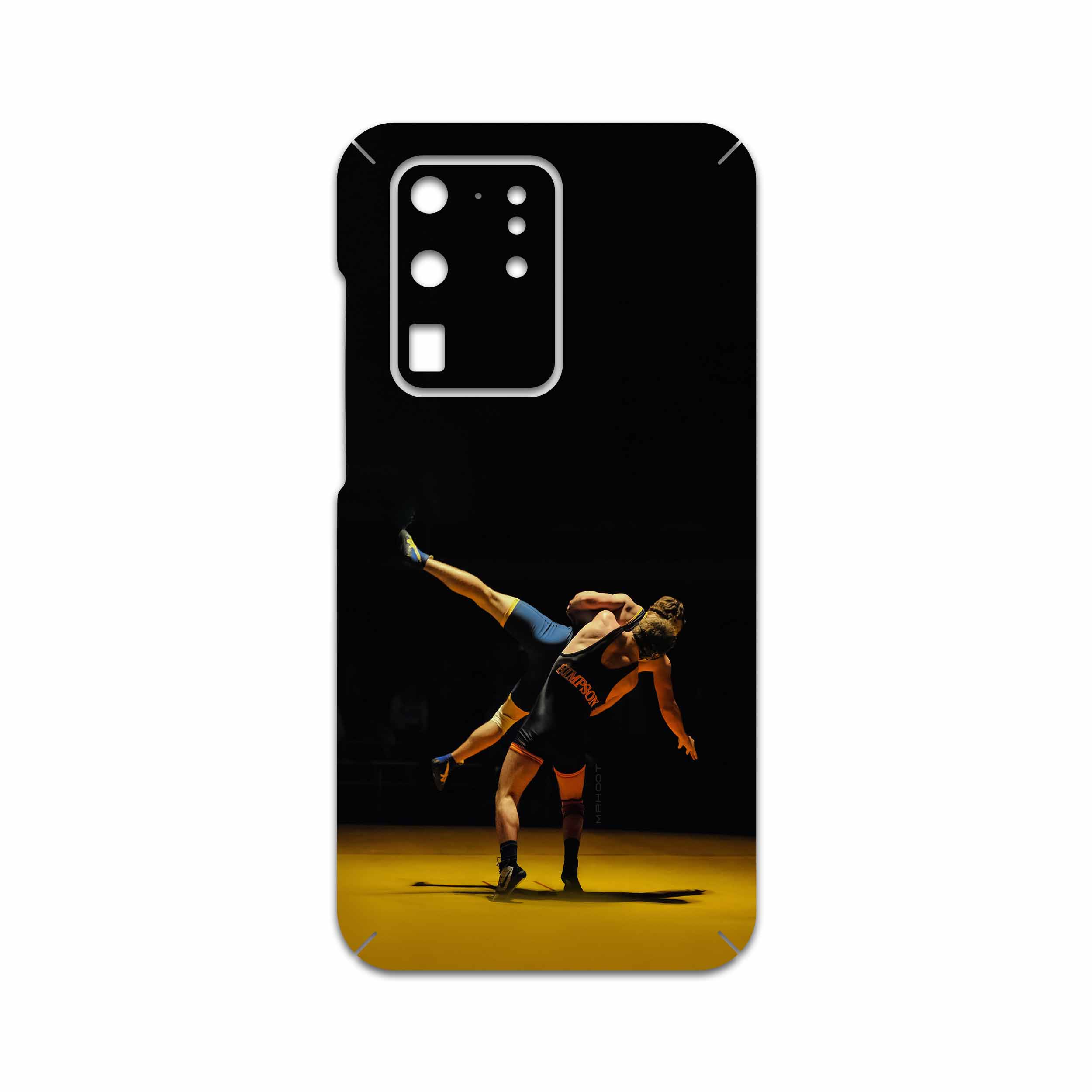 برچسب پوششی ماهوت مدل Wrestling مناسب برای گوشی موبایل سامسونگ Galaxy S20 Ultra