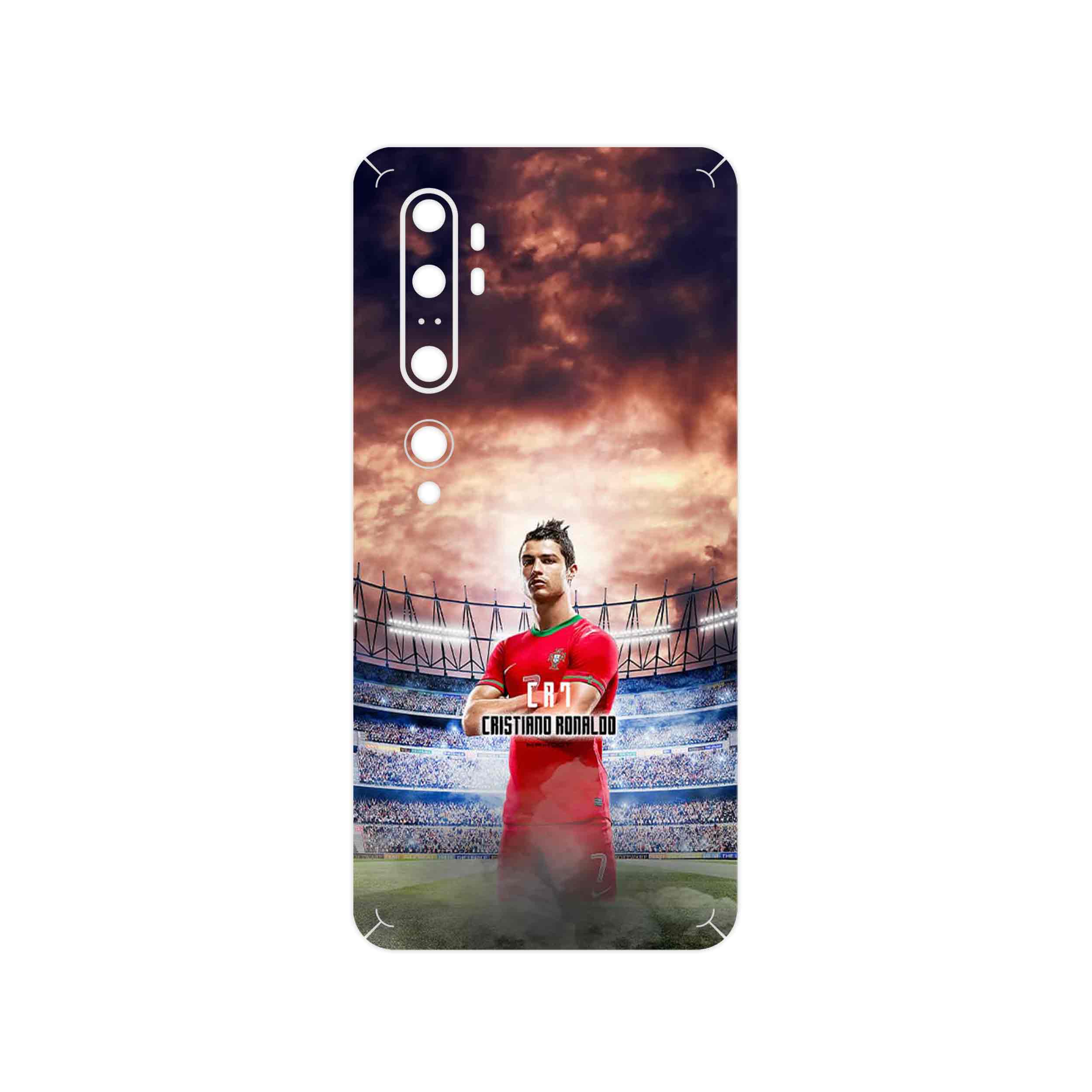 برچسب پوششی ماهوت مدل Cristiano Ronaldo 2 مناسب برای گوشی موبایل شیائومی Mi Note 10 Pro