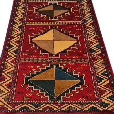 فرش دستبافت دو متری کد 58796