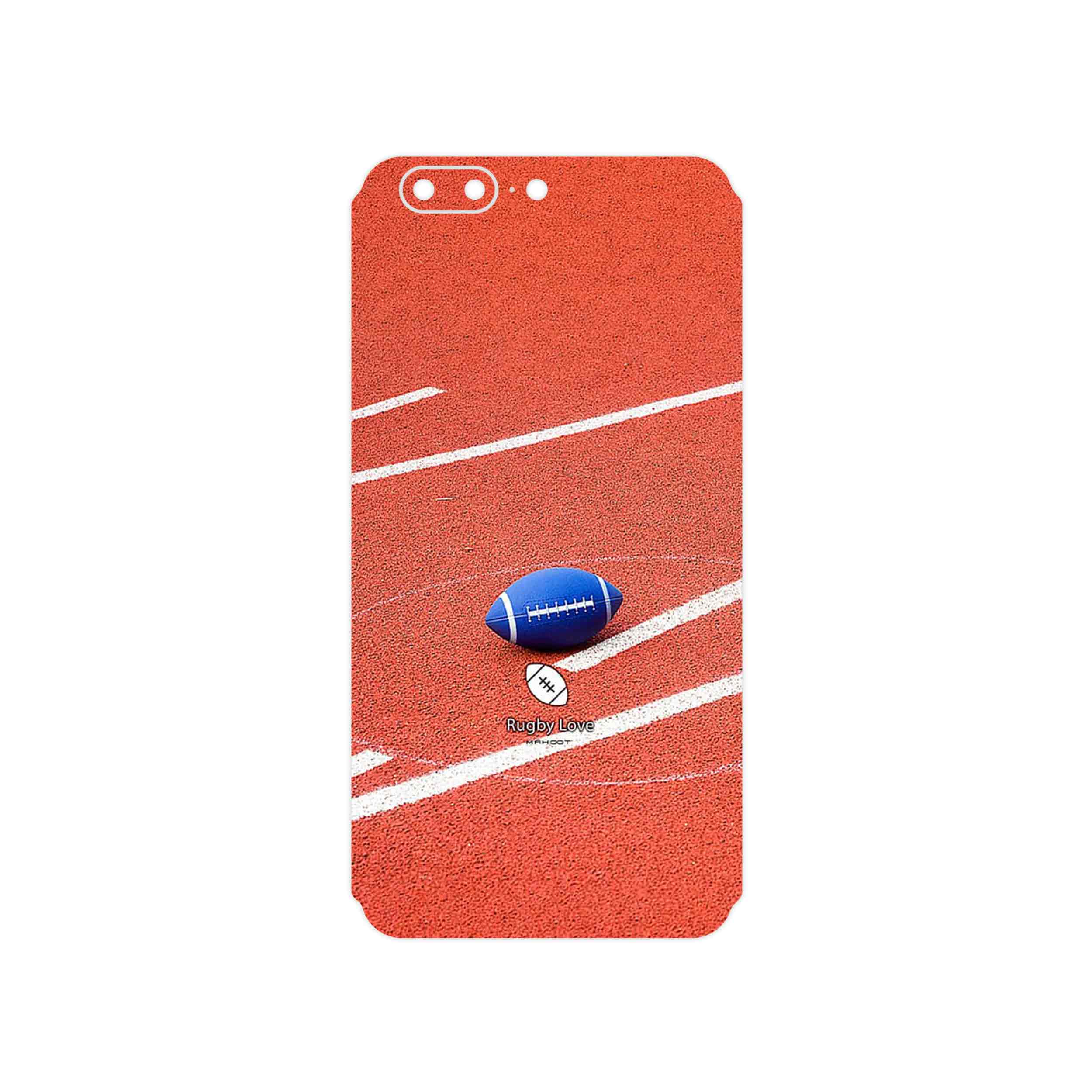 برچسب پوششی ماهوت مدل Rugby football مناسب برای گوشی موبایل وان پلاس 5