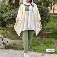 ست پانچ و شلوار ماریا
