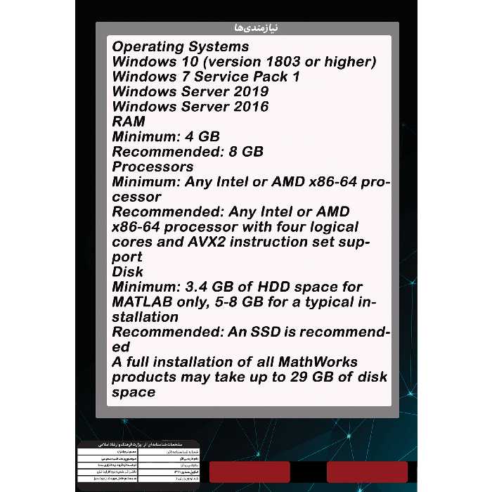 نرم افزار MATLAB R 2021 نشر پدیا