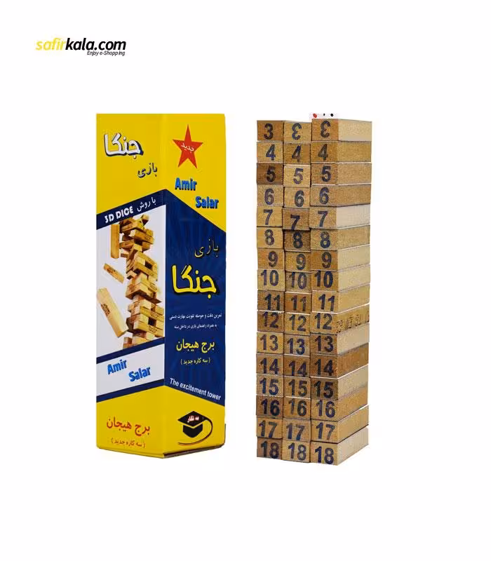 بازی فکری جنگا مدل آسیا