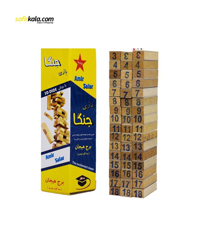 بازی فکری جنگا مدل آسیا