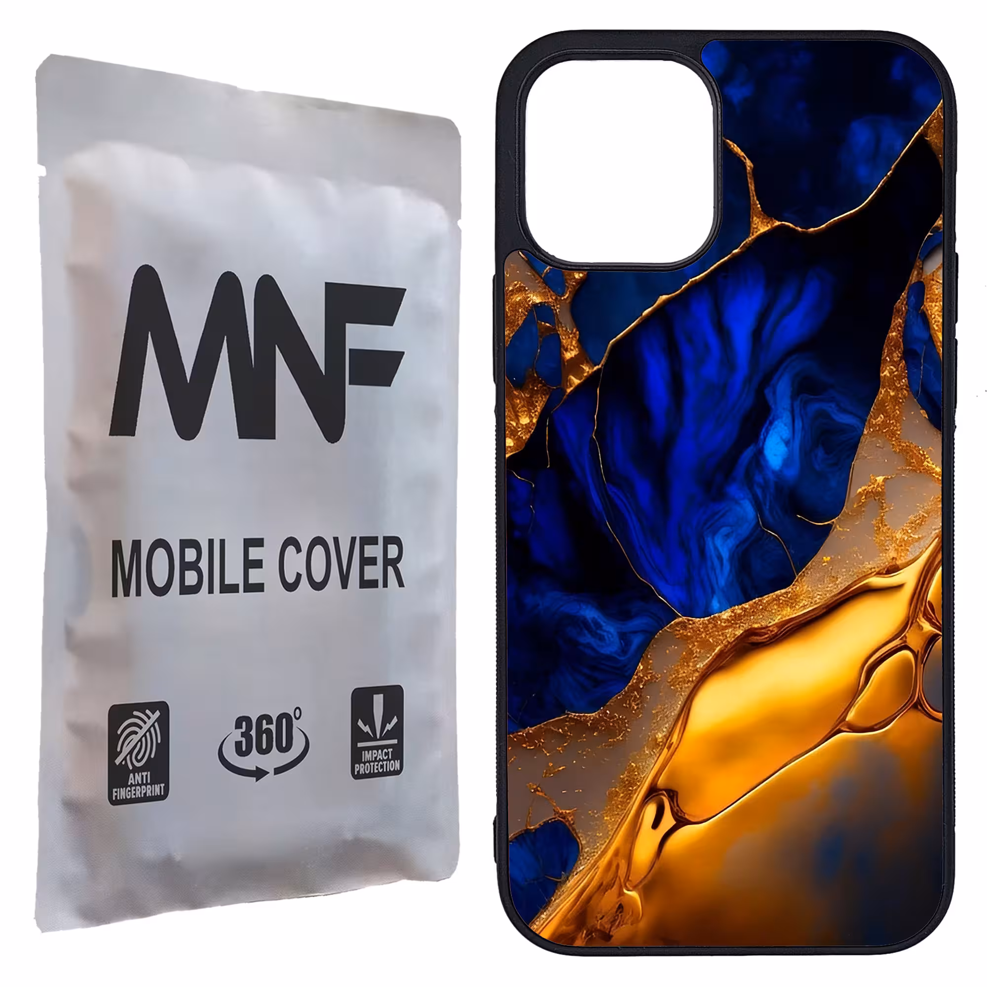 کاور ام ان اف طرح سنگ کد P-022 مناسب برای گوشی موبایل اپل iPhone 12 Pro