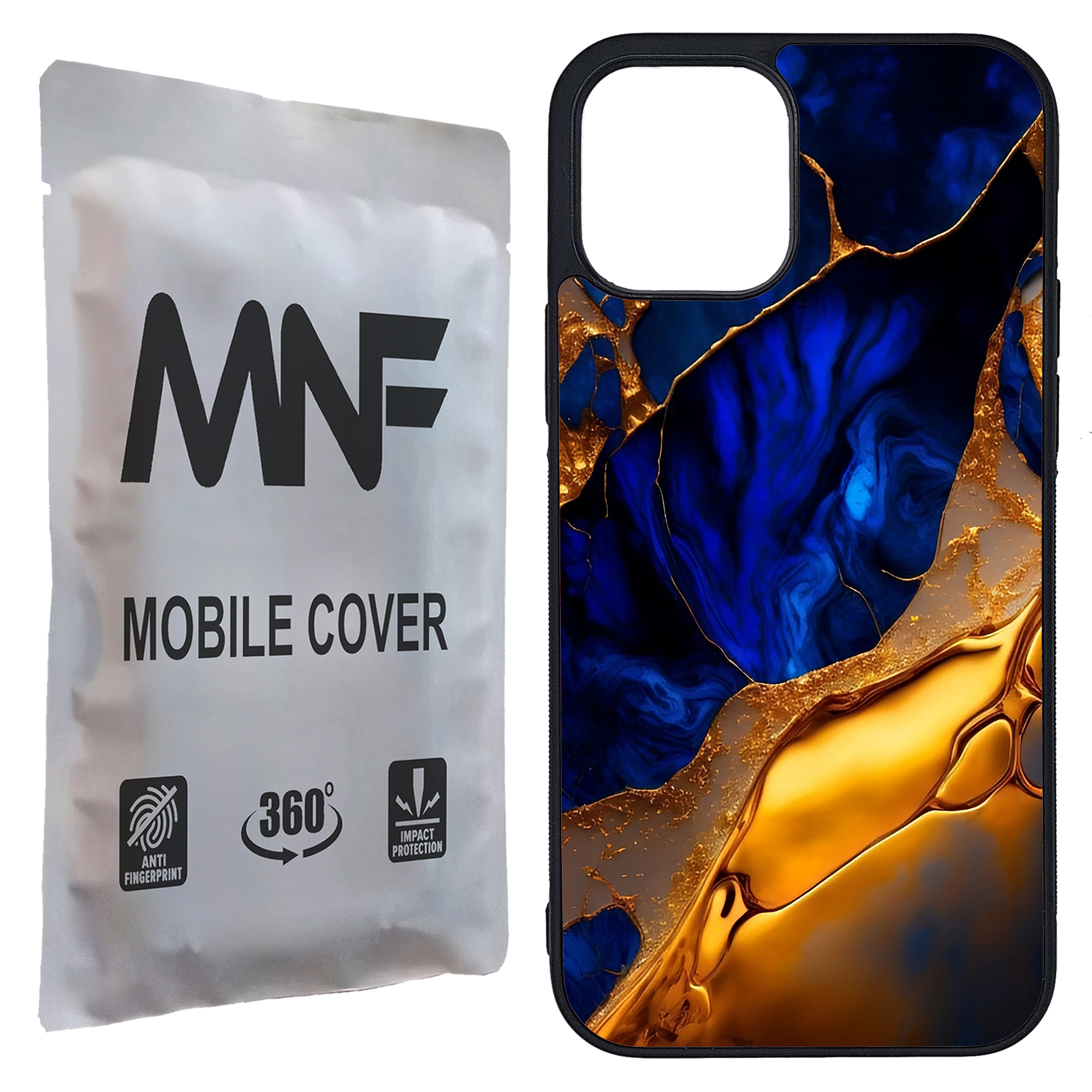 کاور ام ان اف طرح سنگ کد P-022 مناسب برای گوشی موبایل اپل iPhone 12 Pro