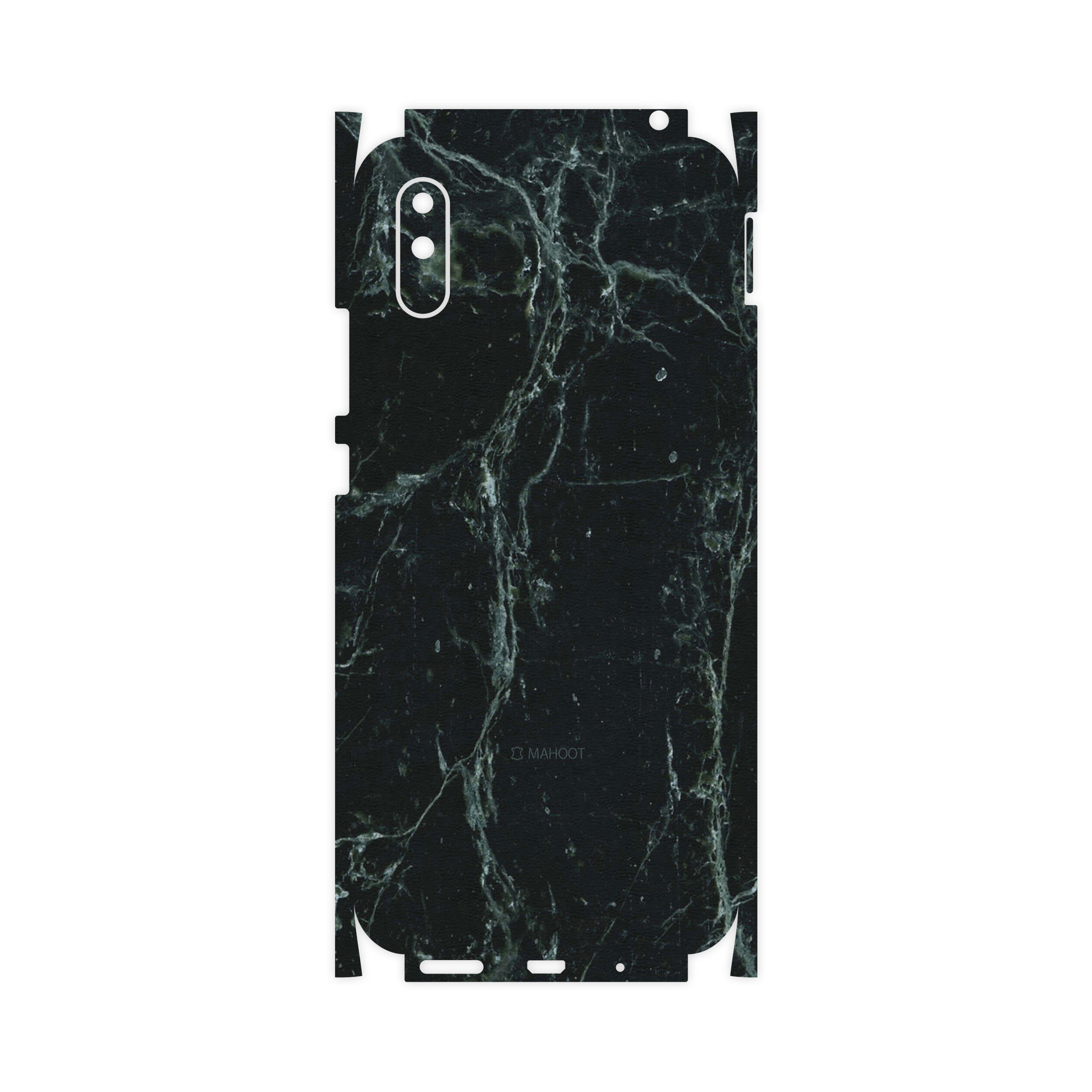 برچسب پوششی ماهوت مدل Graphite-Green-Marble-FullSkin مناسب برای گوشی موبایل شیائومی Redmi 9A