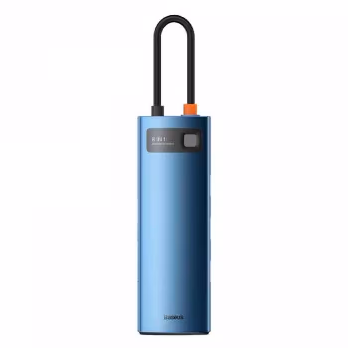 هاب 8 پورت USB-C باسئوس مدل STARJOY 8-PORT WKWG000103