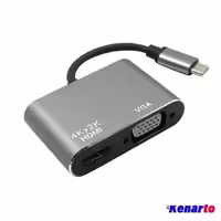 تبدیل Type-C به HDMI/ VGA/USB / USB-C دیتک