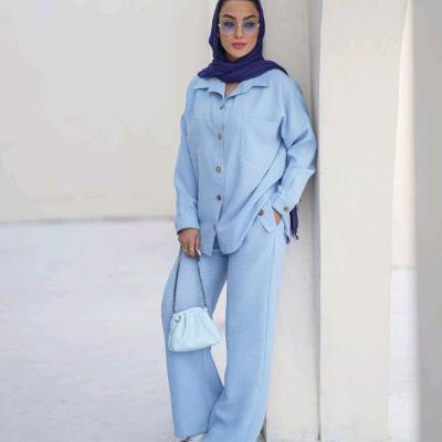 مانتو شلوار زنانه شانتون مدل بهاره