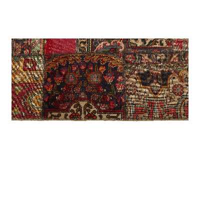 کلاژ فرش دستبافت شش متری مدل تکه دوزی کد 551424