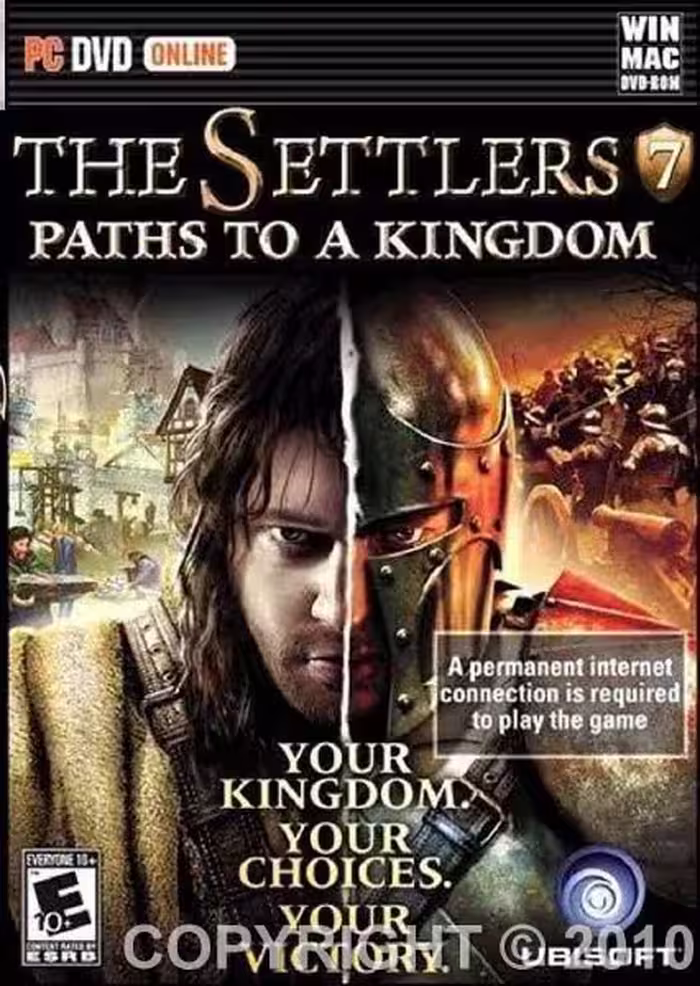 بازی کامپیوتر the settlers 7 paths to a kingdom