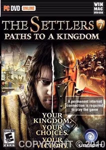 بازی کامپیوتر the settlers 7 paths to a kingdom