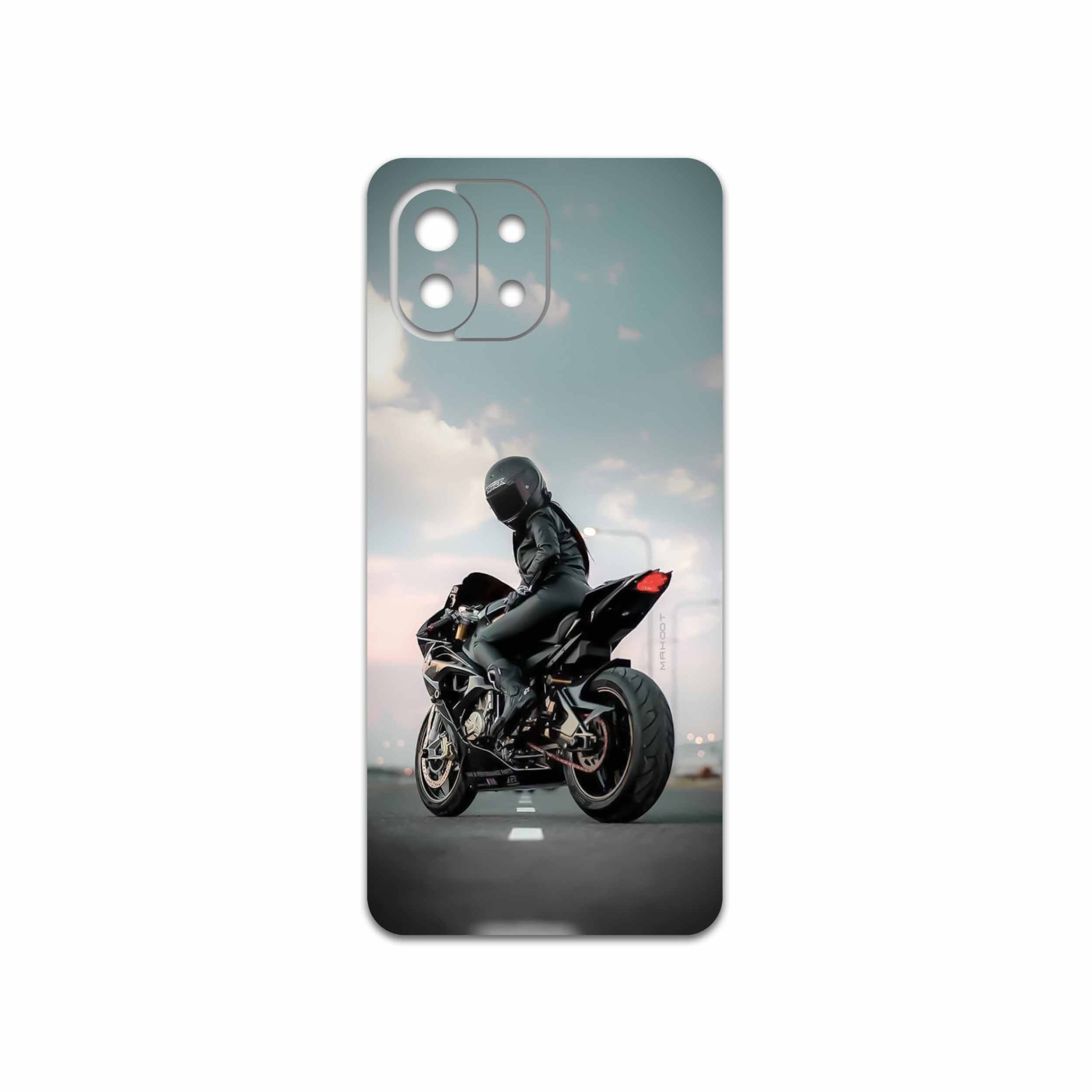 برچسب پوششی ماهوت مدل Motorcycling مناسب برای گوشی موبایل شیائومی MI 11 LITE