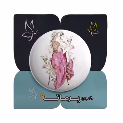 پیکسل پرمانه طرح دختر عکاس کد pm.5145 