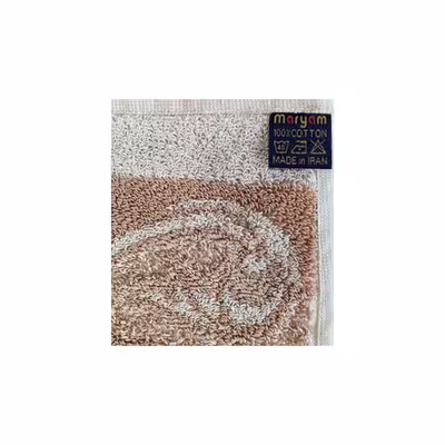حوله دستی فرش مریم مدل Gol1 سایز 30x60 سانتی متر  بسته 3 عددی