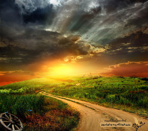 پرده شیدرول تصویری کد 1074