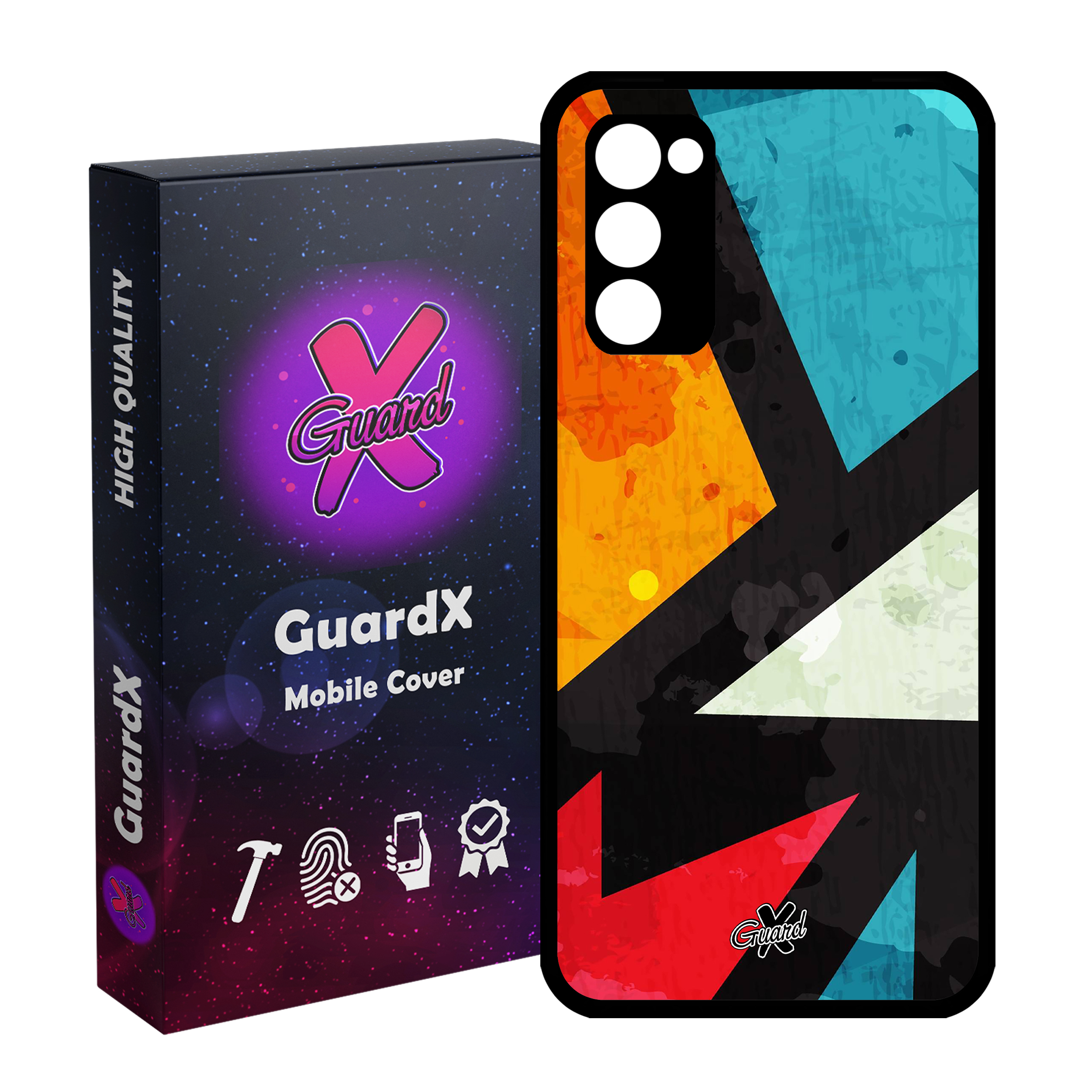 کاور گارد ایکس طرح Colors مدل Glass10176 مناسب برای گوشی موبایل سامسونگ Galaxy S20 FE