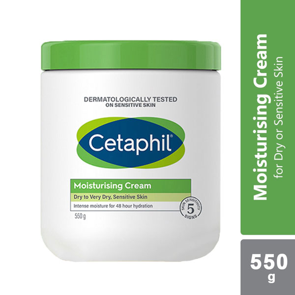 کرم مرطوب کننده ستافیل Cetaphil حجم 550 گرم