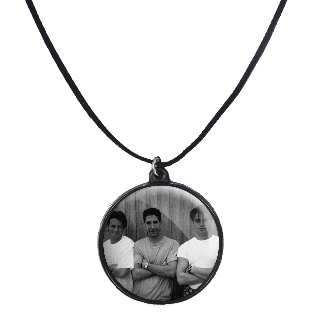 گردنبند پرمانه طرح فرندز کد pmb.18958 مدل دو طرفه