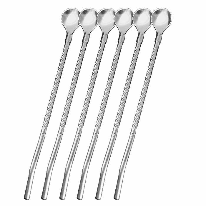 قاشق شربت خوری مدلِ هایلایت بسته 6 عددی 