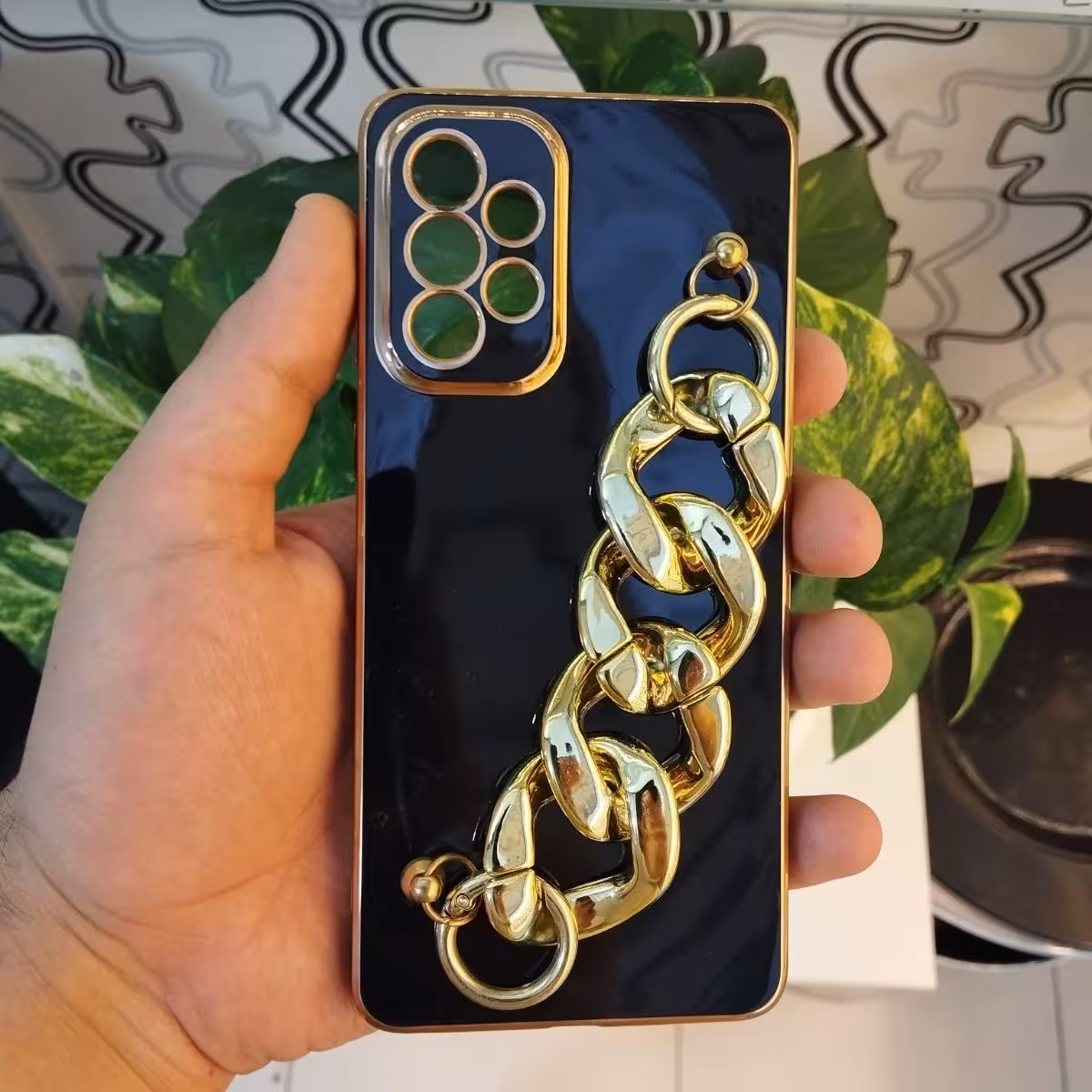 گارد - قاب - کاور آویز زنجیر مناسب برای سامسونگ آ73 - Galaxy A73 - a 73 - A736 - A73 - a73 - A 73