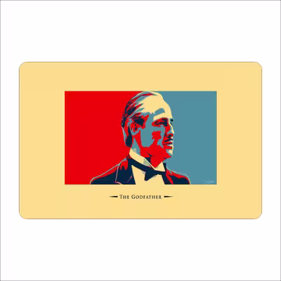 ماوس پد طرح پدرخوانده -GOD FATHER مدل MPB659