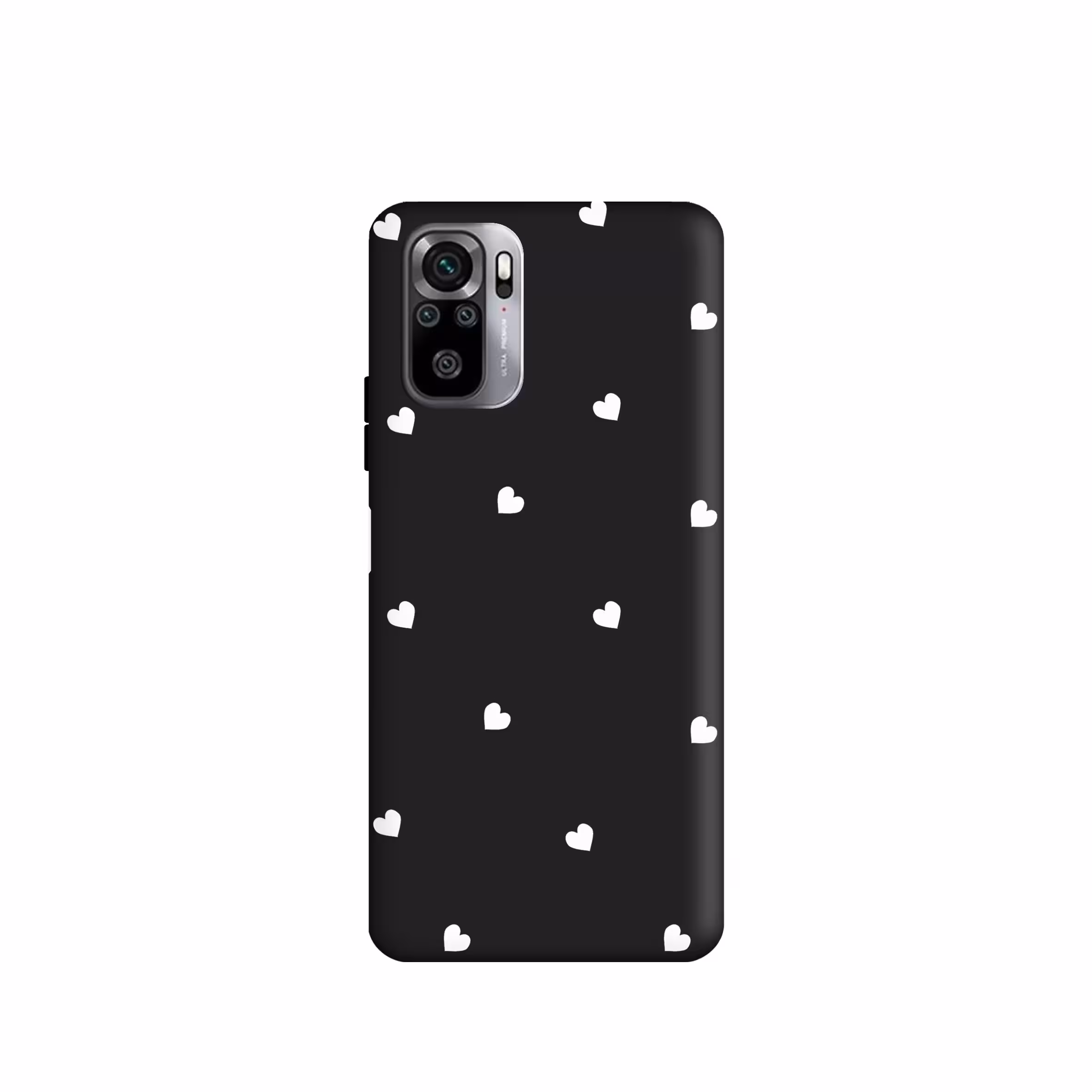 کاور طرح  قلب سفید مینیمال کد u2177 مناسب برای گوشی موبایل شیائومی Redmi Note10 4G / Redmi Note10 Lite