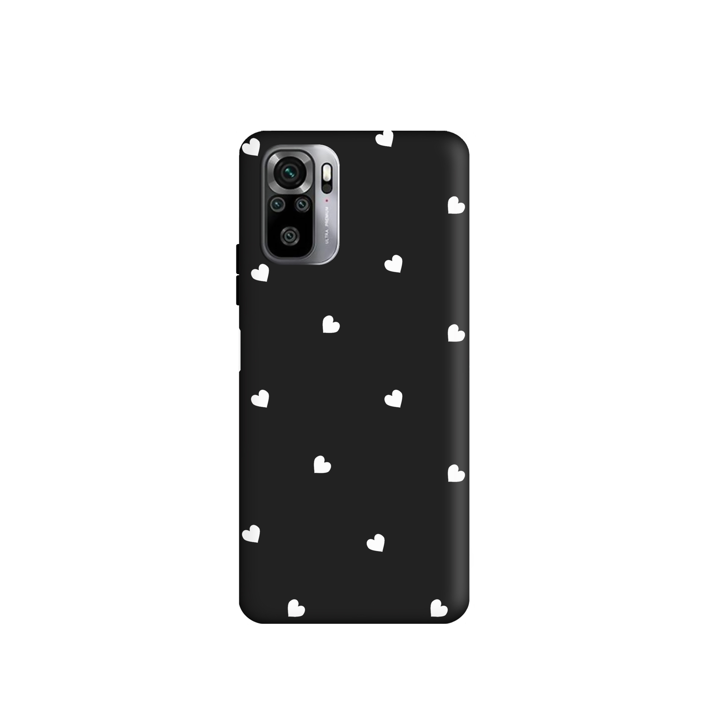 کاور طرح  قلب سفید مینیمال کد u2177 مناسب برای گوشی موبایل شیائومی Redmi Note10 4G / Redmi Note10 Lite