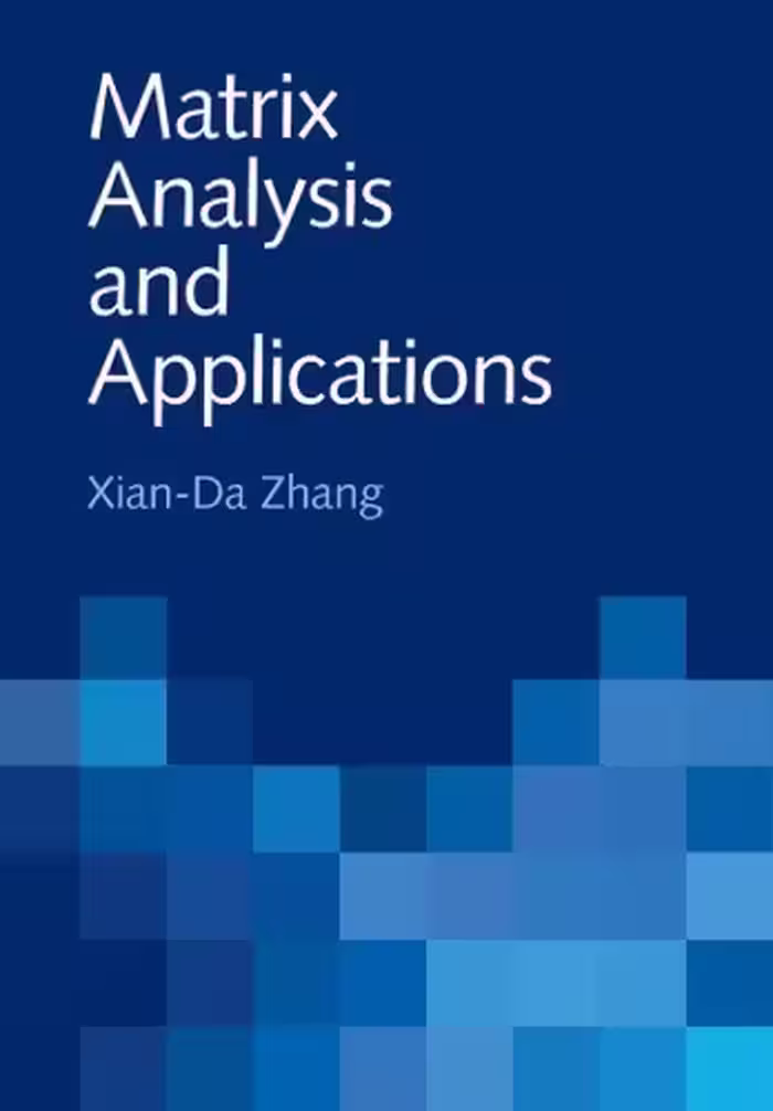 خرید و دانلود نسخه کامل کتاب Matrix Analysis and Applications