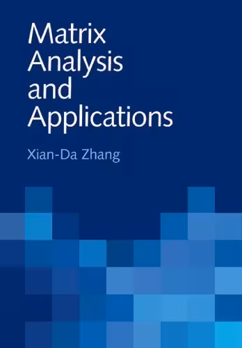 خرید و دانلود نسخه کامل کتاب Matrix Analysis and Applications