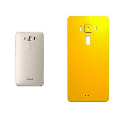 برچسب پوششی ماهوت مدل Matte-Deep-Mustard مناسب برای گوشی موبایل ایسوس Zenfone 3 Deluxe ZS570KL