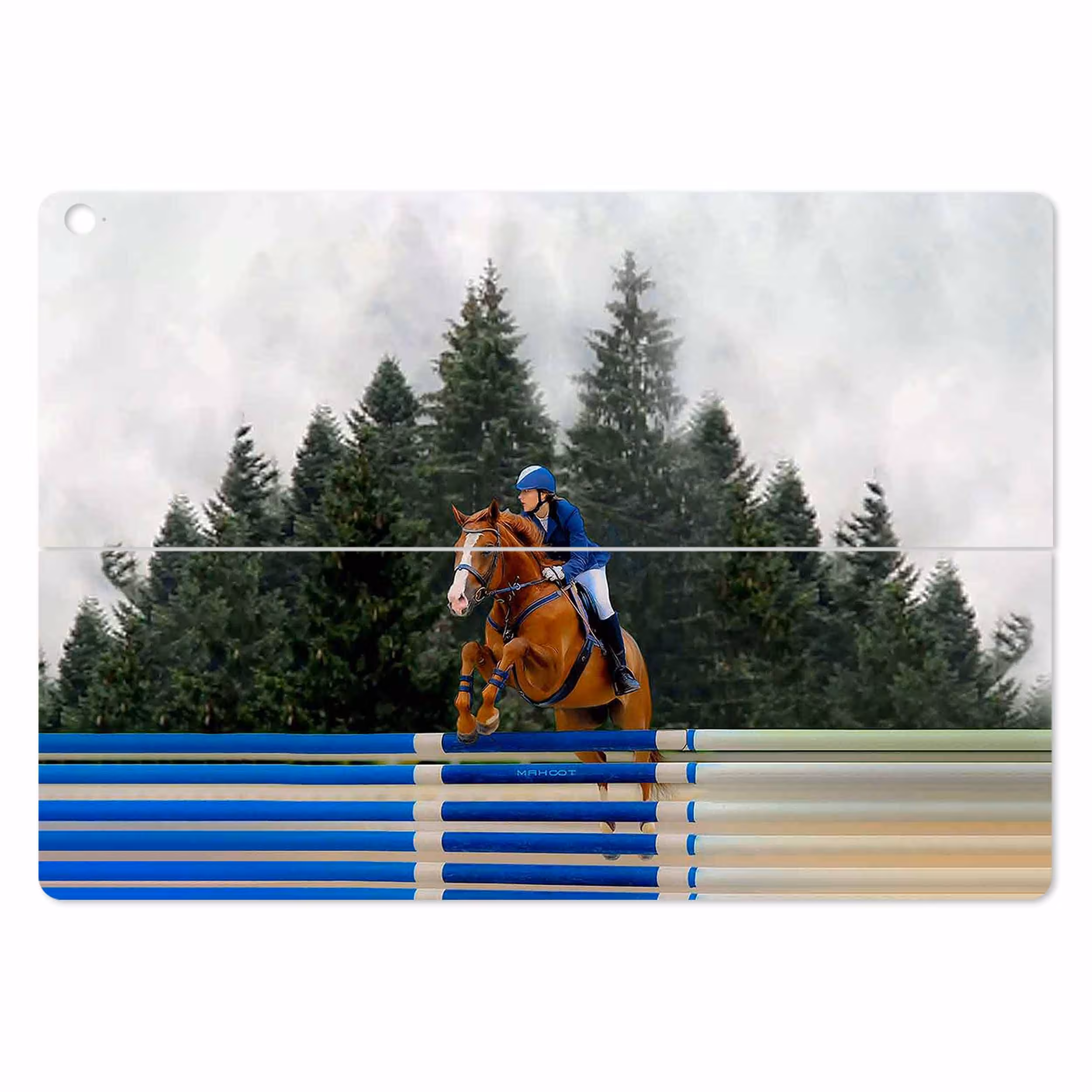 برچسب پوششی ماهوت مدل Equestrianism مناسب برای تبلت ایسوس Transformer 3 Pro 2016