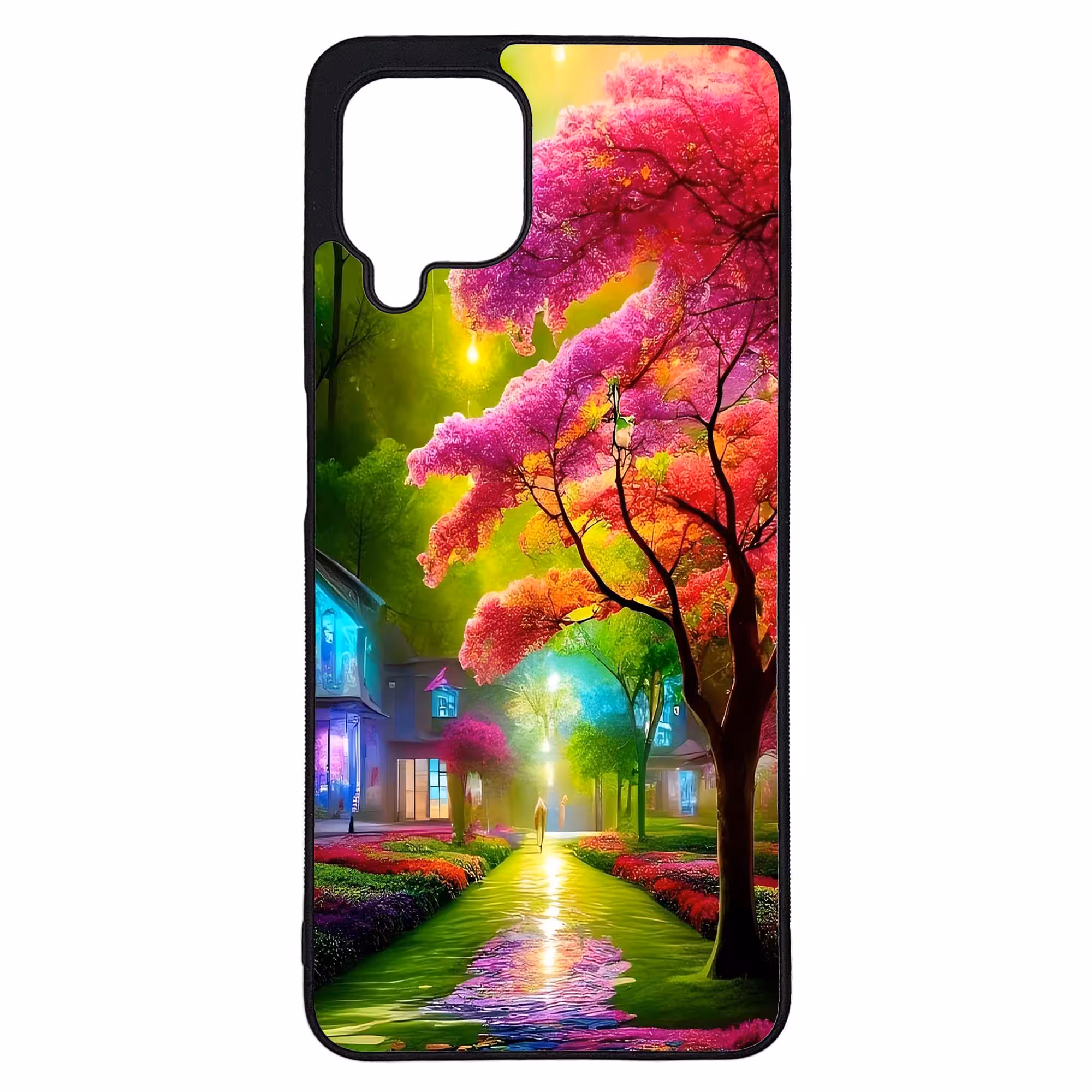 کاور طرح منظره کد G-039 مناسب برای گوشی موبایل سامسونگ Galaxy A22 4G | دیجی قاب دونی