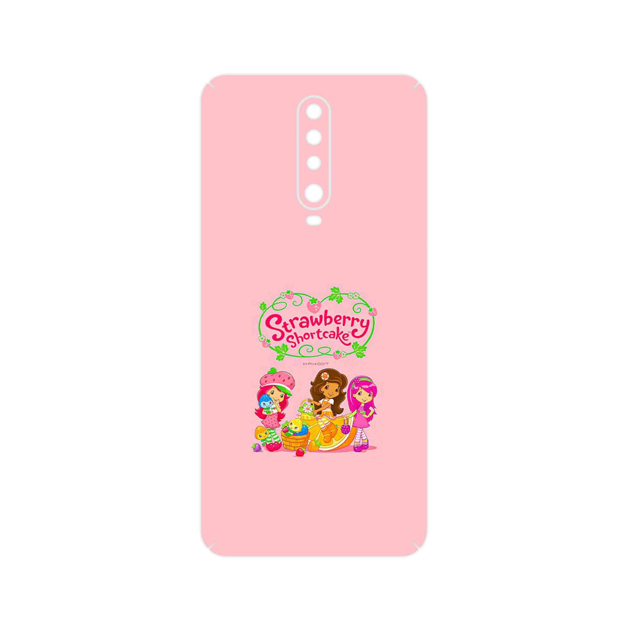 برچسب پوششی ماهوت مدل Strawberry Shortcake مناسب برای گوشی موبایل شیائومی Redmi K30