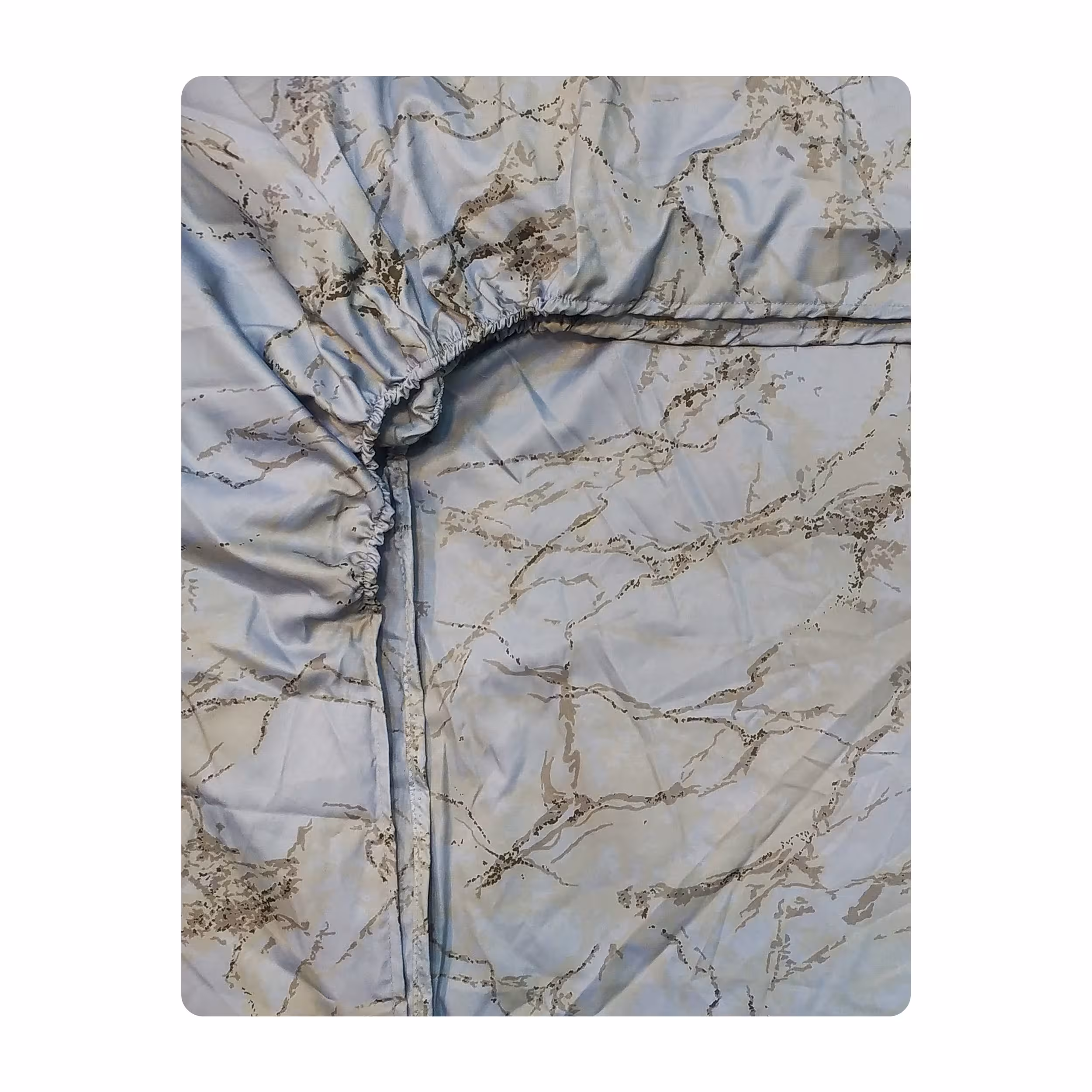 ملحفه آدنو مدل گنیس کد IR126 دونفره سایز 180x200 سانتی متر
