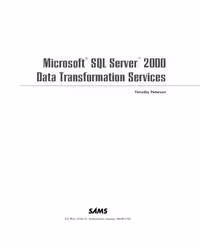 خرید و دانلود نسخه کامل کتاب Microsoft SQL Server 2000 Data Transformation Services
