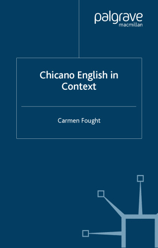 خرید و دانلود نسخه کامل کتاب Chicano English in Context
