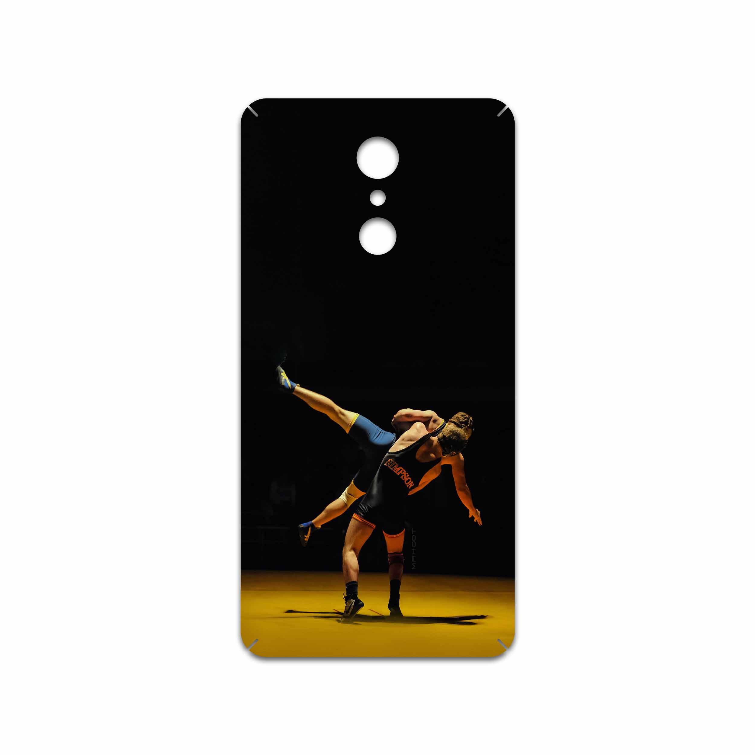برچسب پوششی ماهوت مدل Wrestling مناسب برای گوشی موبایل ال جی Q Stylus