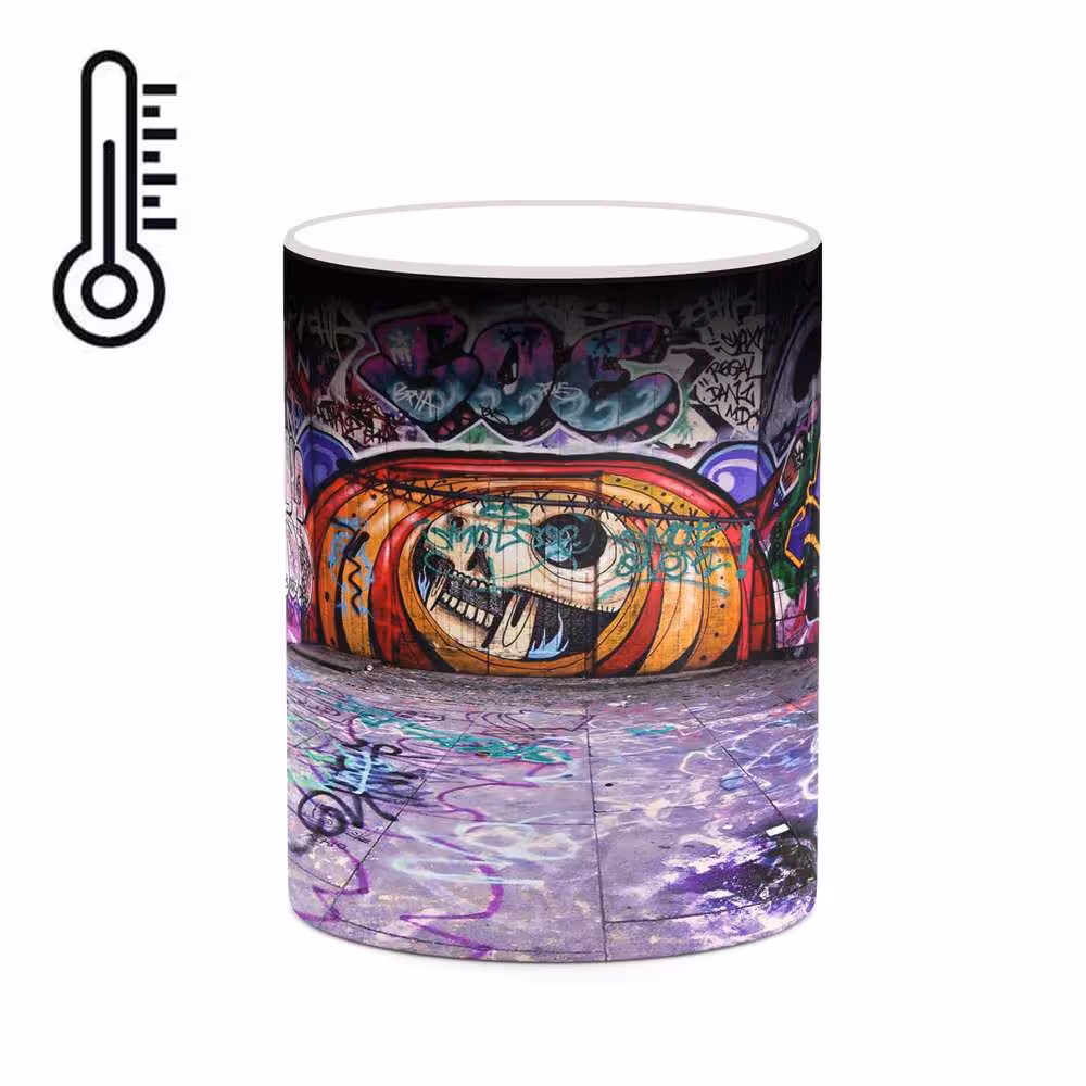 ماگ حرارتی کاکتی طرح Grafiti مدل mgh20520