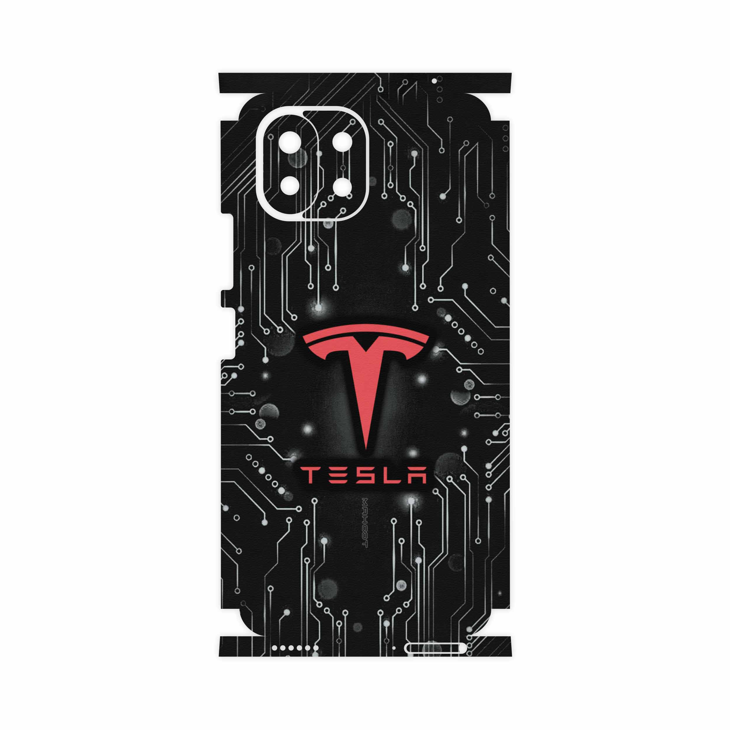برچسب پوششی ماهوت مدل TESLA-FullSkin مناسب برای گوشی موبایل شیائومی MI 11 LITE