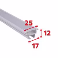 لاینر نوری توکار T302 - یراقینو فروش یراق آلات کابینت و درب